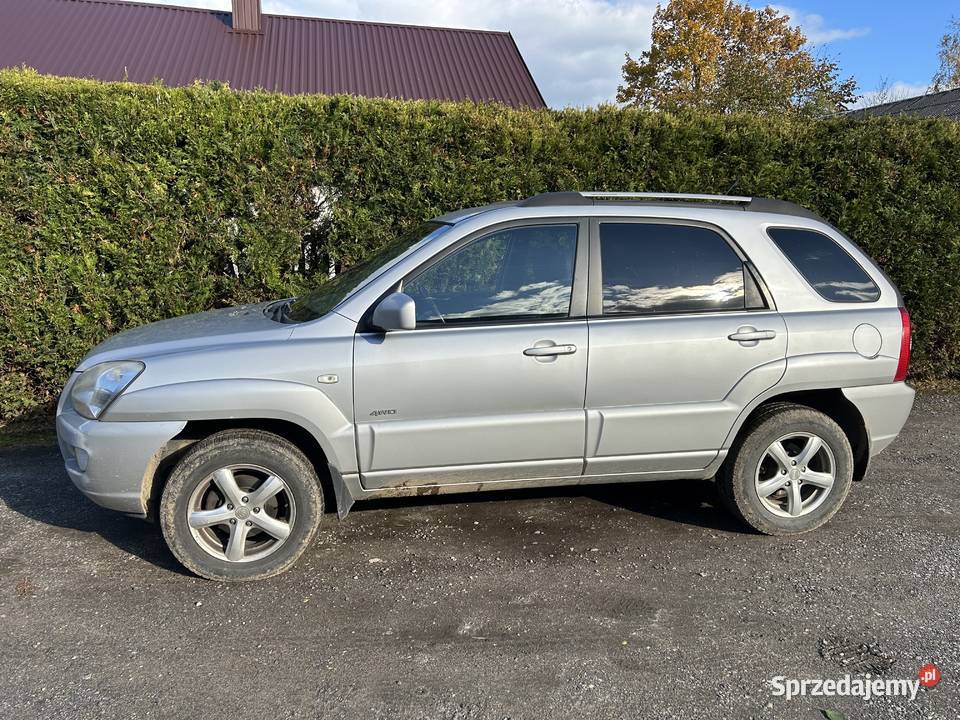 Kia Sportage 20 CRDi 140 4x4 2007 Skóra Klima komputer pokładowy Lelów