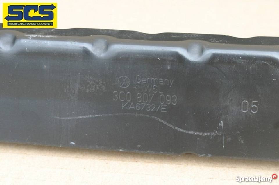 VOLKSWAGEN PASSAT B6 3C0 BELKA ZDERZAKA PRZÓD osobowe Bieleń