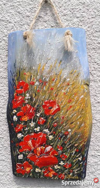 Obraz olejny na desce Ikebana Rydułtowy