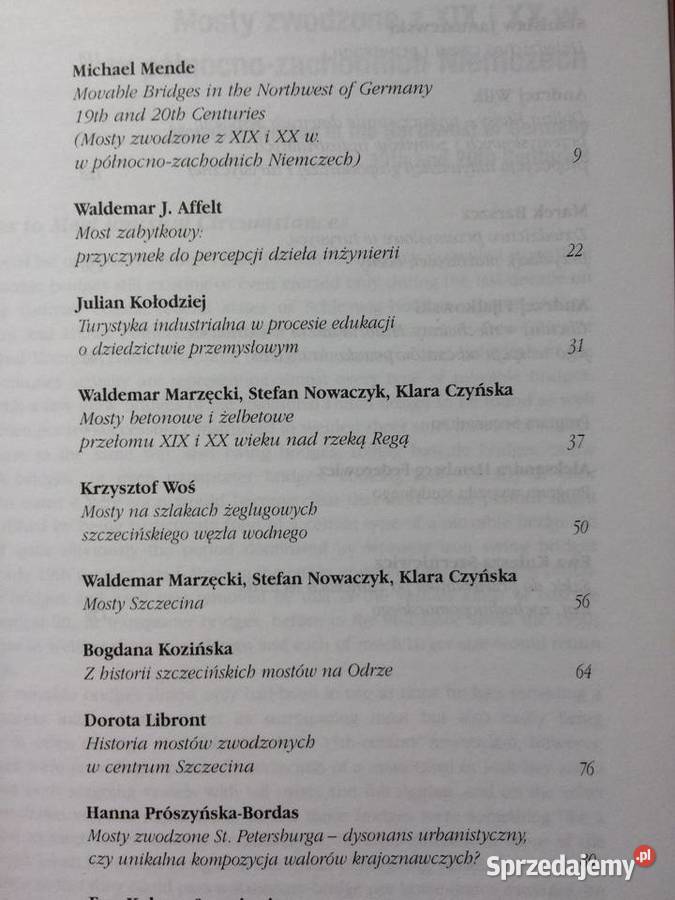 429 Atrakcyjność Turystyczna Mostów Zwodzonych Antykwariat Antykwariat Szczecin