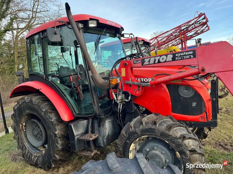 Ciągnik Zetor Proxima 6441 z turem tur Trac Lift zachodniopomorskie Dziedzice
