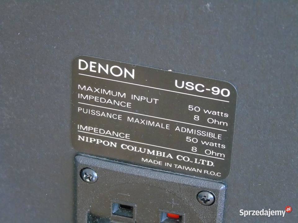 Kolumny Denon USC90 WYSYŁKA podkarpackie Jasło sprzedam