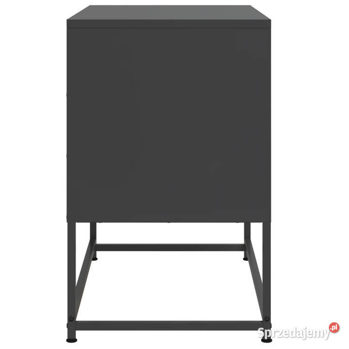 Szafka pod telewizor czarna 685x39x605 stalowa mazowieckie Warszawa