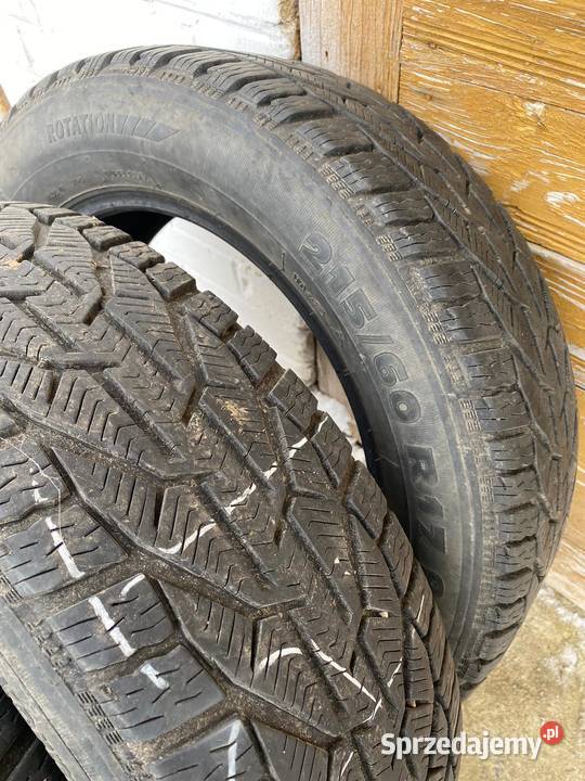 Opony 4 sztuki 21560r17h wzmocnione do aut SUV 215 Jałowęsy