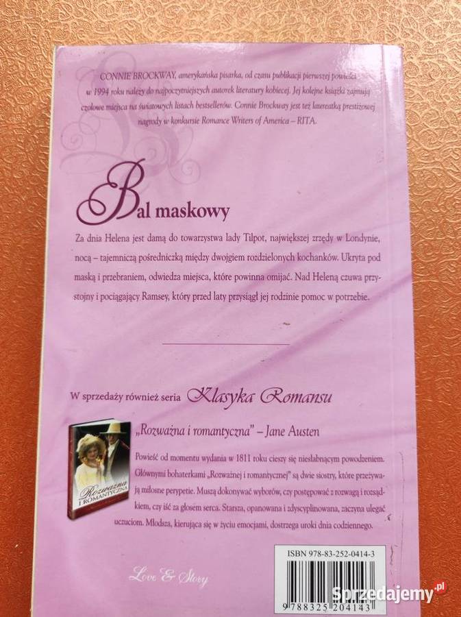 Bal maskowy Connie Brockway miękka Kielce