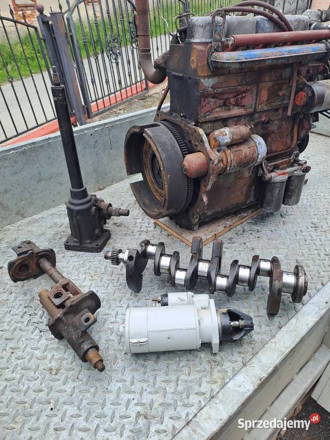 Ursus c 4011 silnik rozrusznik kolumna wał Dzierżoniów