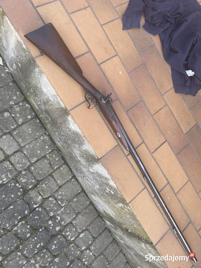 Dubeltówka kapiszonowa czarnoprochowa Czaplinek