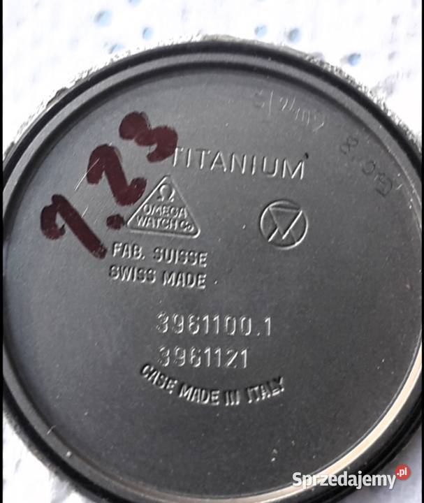 TytanowoZłoty 18k ZegarekOmega Seamaster śląskie