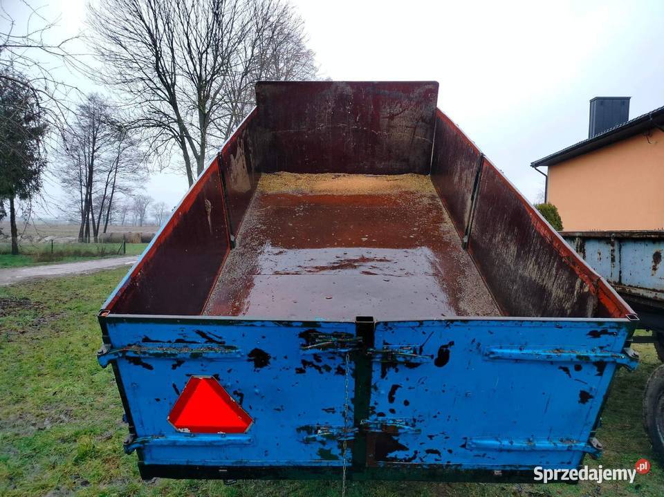 Przyczepa rolnicza Wywrotka nieuszkodzony Liwki Szlacheckie