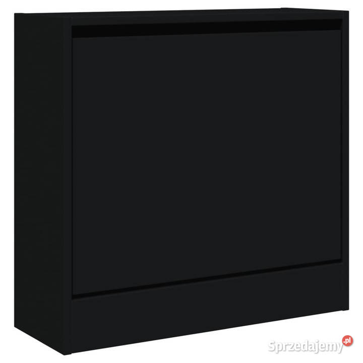 Szafka na buty czarna 60x21x57 materiał Warszawa