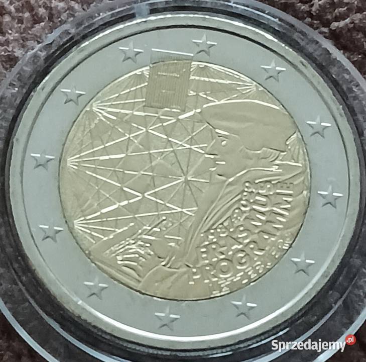 2 Euro Luksemburg 2022 r 35 r Programu Erasmus Konin