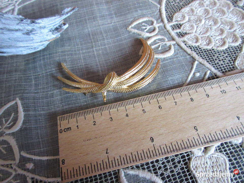 Broszka vintage Monet lata 80