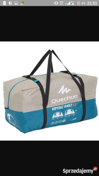 Duzy namiot 6 osb z 3 sypialniami Dąbrowa Górnicza