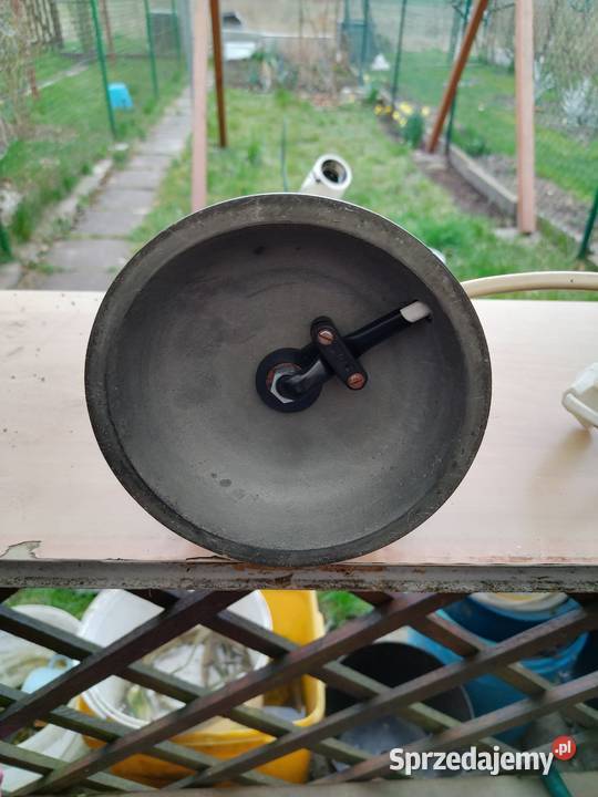 Sprzedam starą lampę cynowo ceramiczną Nowogard