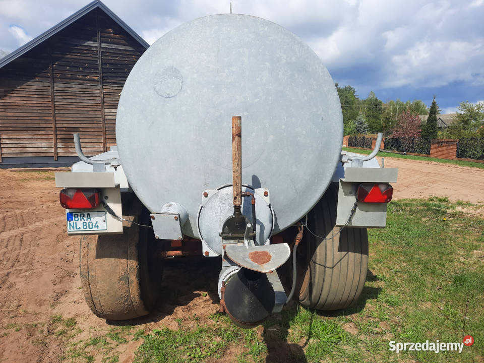 Wóz asenizacyjny JKOTTE VT 7000 L tandem skrętny Korpele