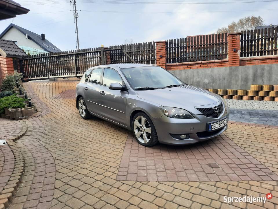 Mazda 3 16 benz gaz BRC aluminiowe felgi Łapanów