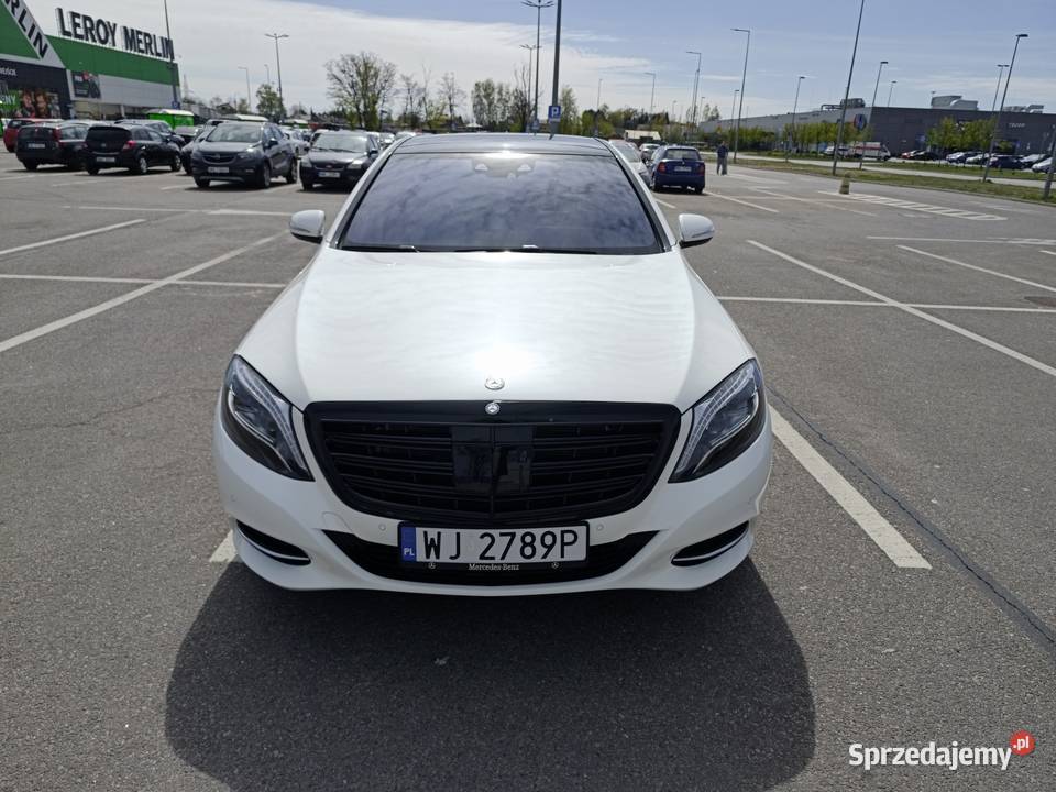 Mercedes S550 V8 biturbo biała perła benzyna sprzedam