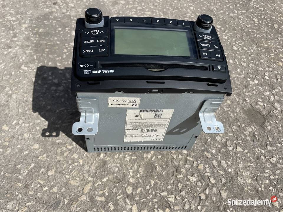 Radio fabryczne hyundai i 30 0712r świętokrzyskie Suków