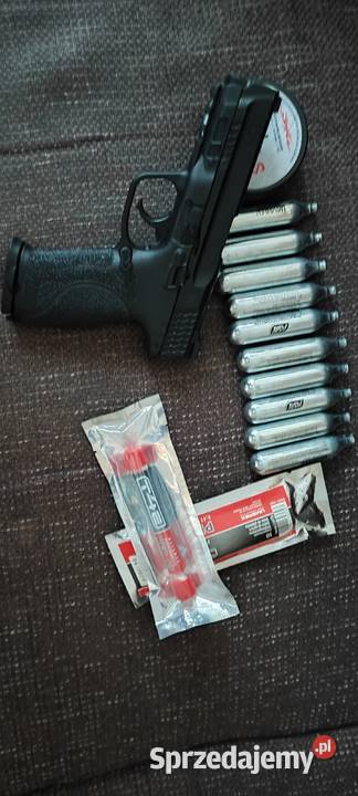 Pistolet CO2 RAM Combat SmithWesson MP9 M20 T4E zachodniopomorskie Darłowo sprzedam