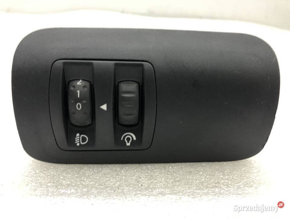 PRZEŁĄCZNIK ŚWIATEŁ RENAULT TWINGO II 8200095495 Panele sterowania, przełączniki