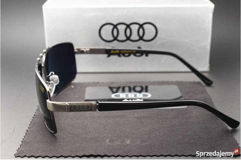 Okulary Polaryzacyjne AUDI ORYGINALNE ETUI Z Gdańsk