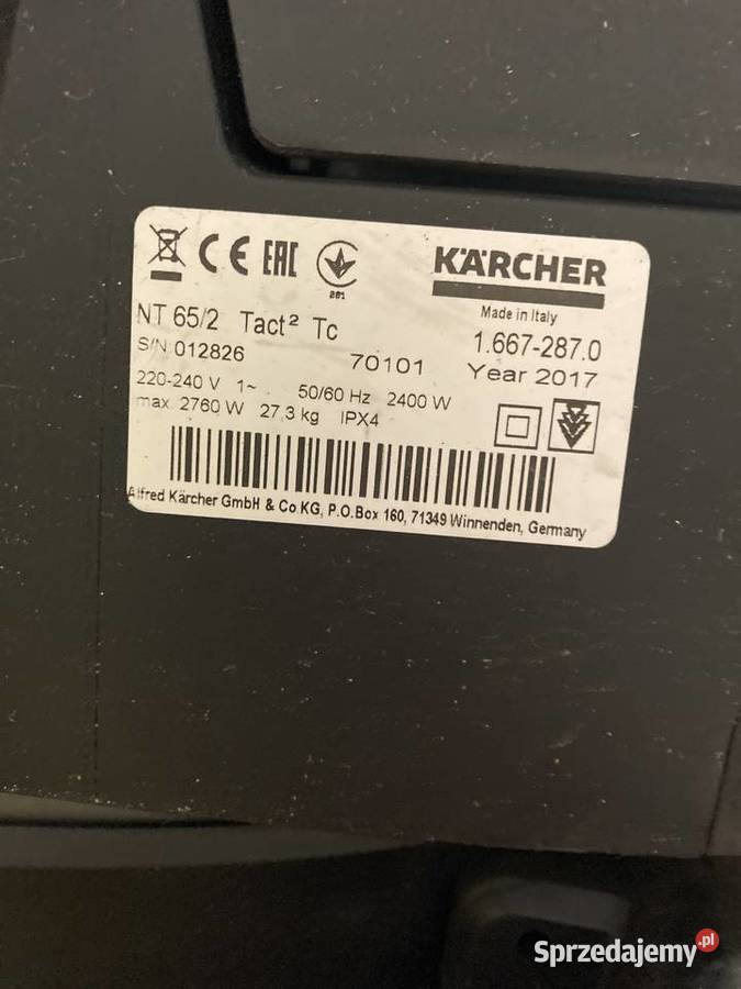 Odkurzacz Karcher NT652 Tact 2 TE