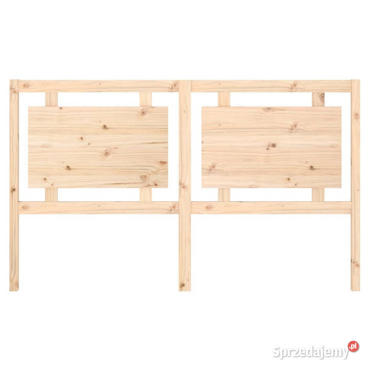 Wezgłowie łóżka 1655x4x100 lite drewno sosnowe