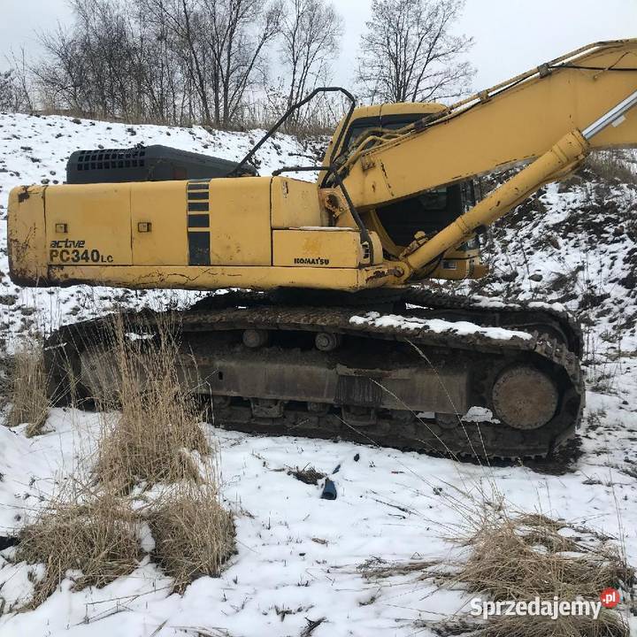 Sprzedam koparkę gąsienicową KOMATSU PC340 LG łódzkie Łódź