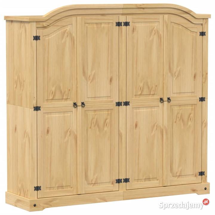 vidaXL Szafa Corona 194x52x186 lite drewno Szafki mazowieckie Warszawa sprzedam