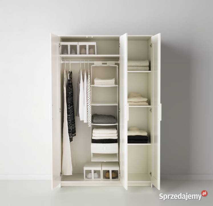Szafa Ikea Brimnes biała z lustrem 117cm Rogoźno