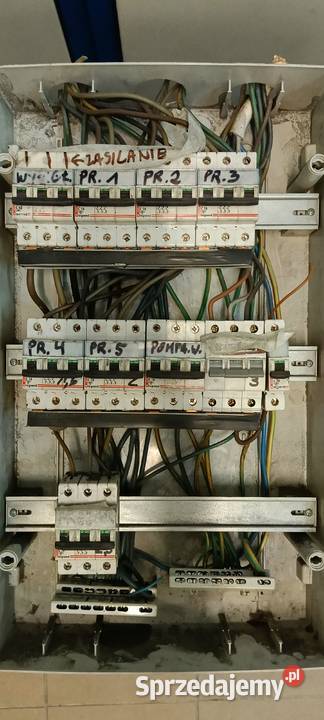 Skrzynki elektryczne bezpieczniki wyłączniki małopolskie Przysieka