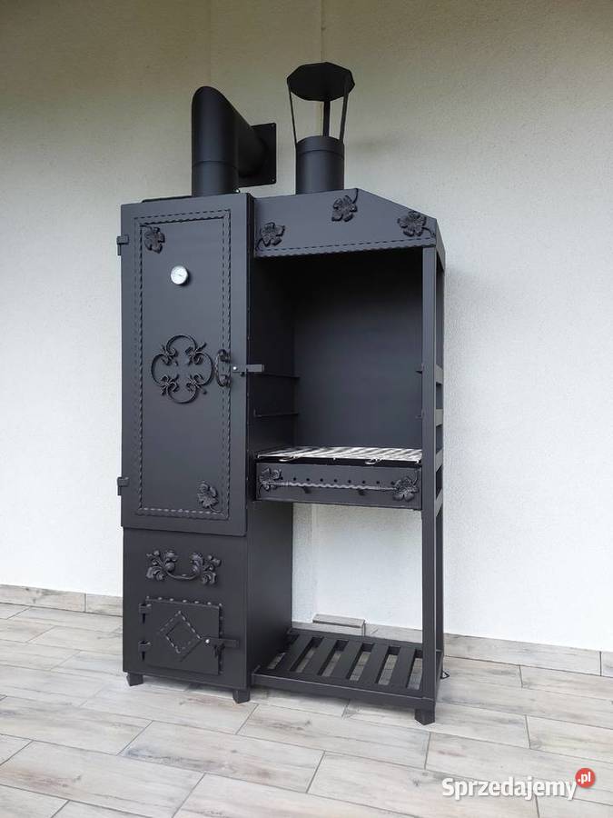 Wędzarnia Grill Smoker Solidna Kowala blacha 3 i Trzebież