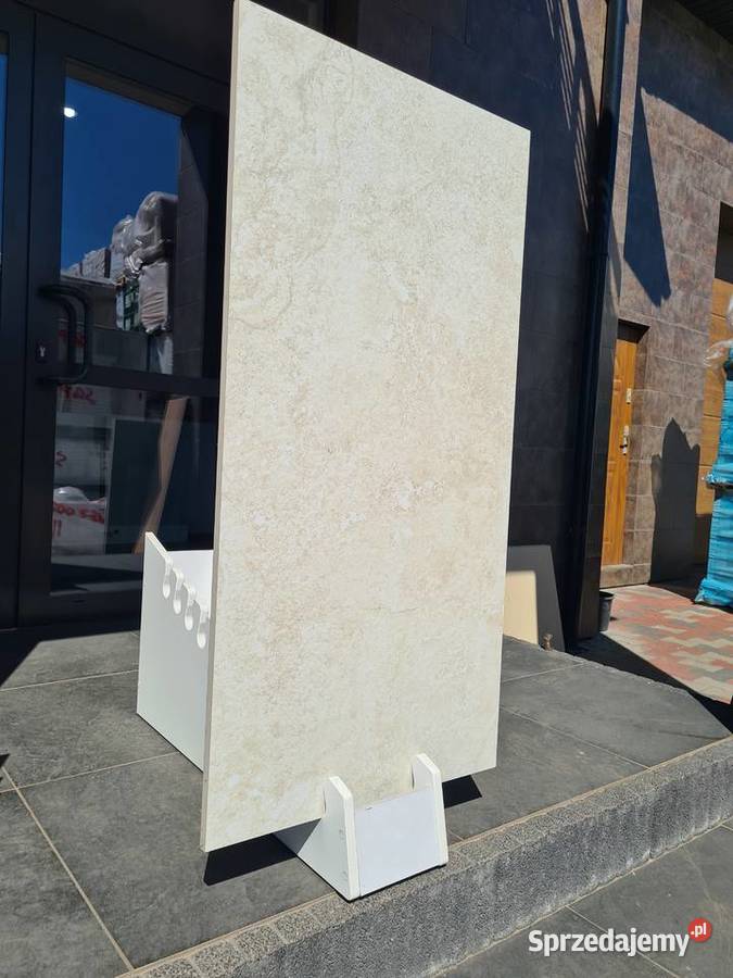 PŁYTKA gres TRINO BEIGE KORATER 598X1198X20 Opoczno