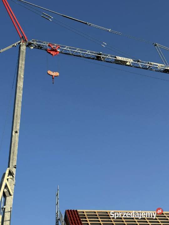 Żuraw budowlany dźwig budowlany dekarski prace Pozostałe Poznań