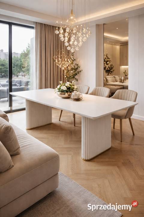 Stół z lamelami RITMO BLAT FREZ 45 stopni AKANT Gierałtowiczki