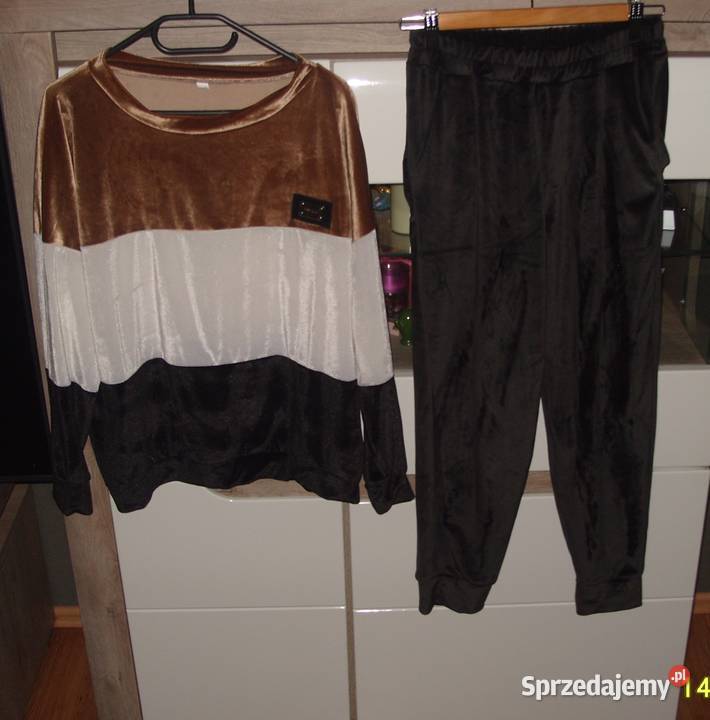 Dres welurowy Nowy ZESTAW ML Bez wzoru Rawicz