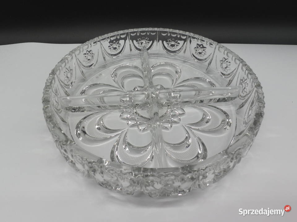 Kryształowy Kabaret Patera Dzielona PRL Masywne Raszków