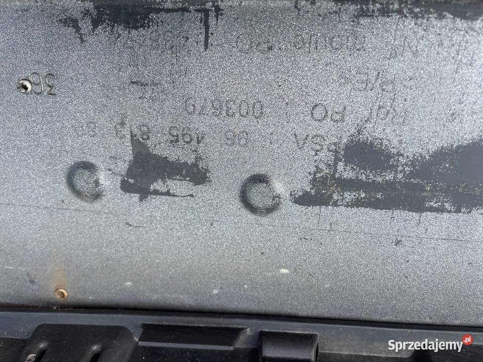ZDERZAK PRZEDNI PRZÓD PEUGEOT 207 0509 Czarny Dunajec