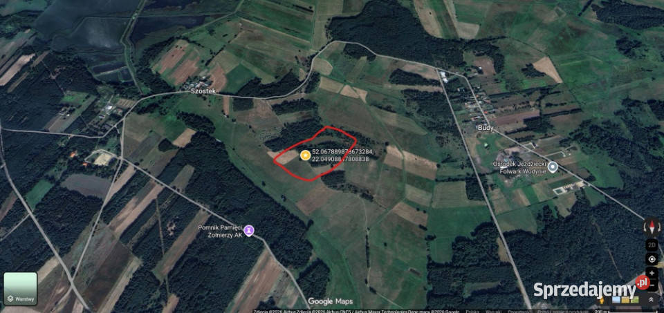 Grunty rolne Ł4 216ha Ruda Wolińska 08117 23
