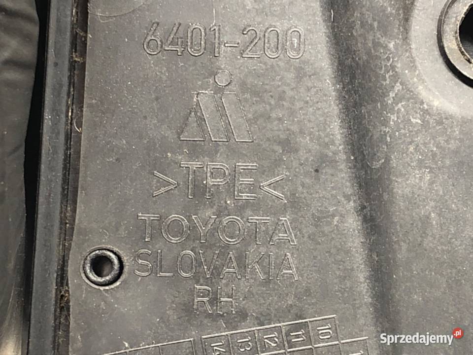 LUSTERKO PRAWE TOYOTA YARIS III Hatchback Lusterka zewnętrzne