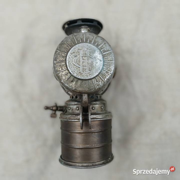 Stara lampa karbidowa lampka Warszawa