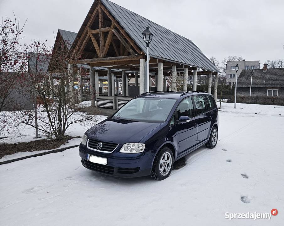 VW Touran 2005r 19Tdi Klimatronik Alufelgi Stan 460km Ryglice