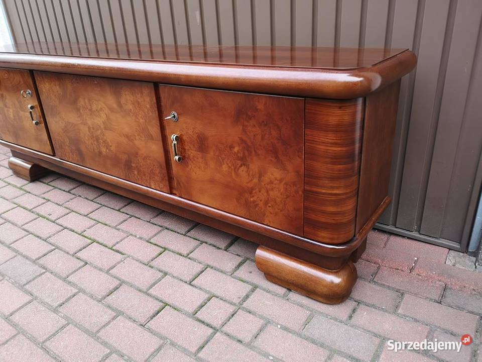 Komoda Szafka ARTDECO RTV Niska 217 Orzech Swarzędz