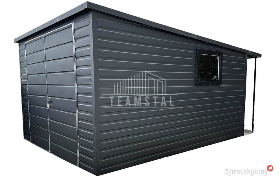 Garaż Blaszany 3x5 wiata 05x3 Brama Jarocin