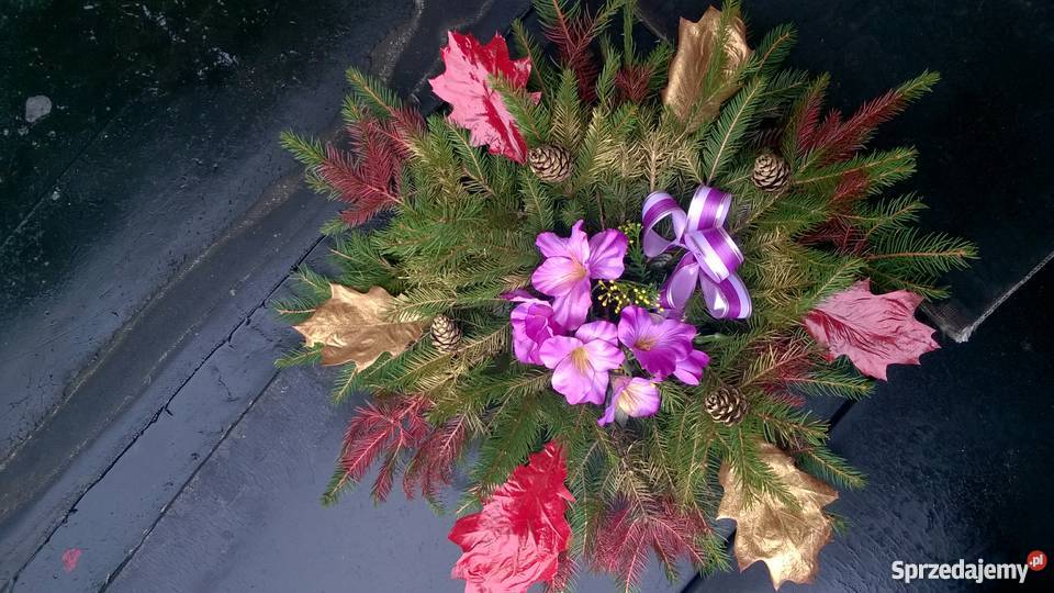 stroiki na groby Wszystkich SwietychZaduszki Trzebinia sprzedam