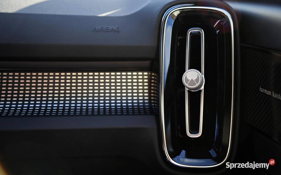 HEICO Volvo XC40 C40 pokrętła nawiewów Gadgety motoryzacyjne