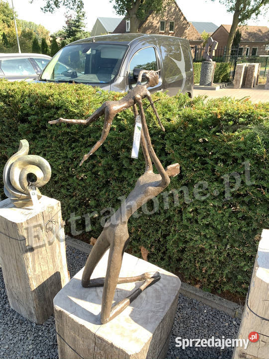Zakochane Żurawie z brązu ptak symbolizujący Wrocław