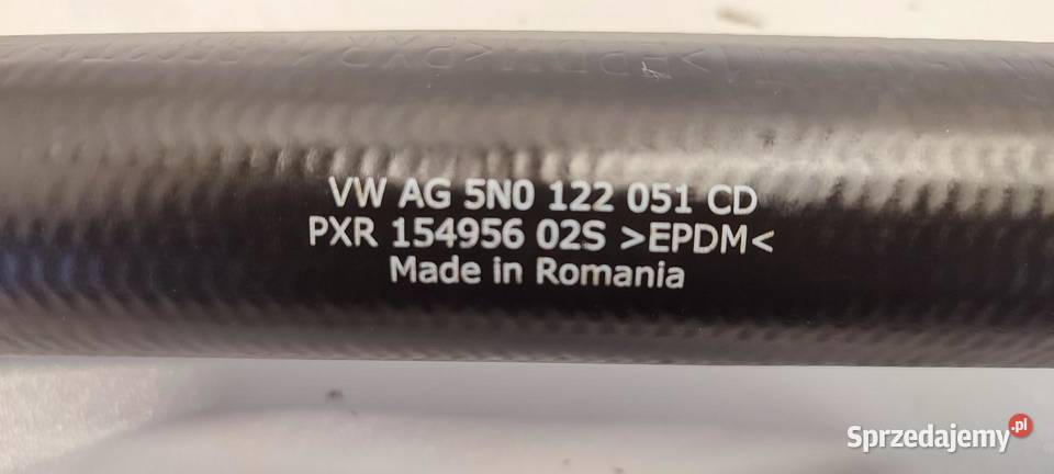 AUDI Q3 8U RURA PRZEWÓD WODY 5N0122051CD Motoryzacja