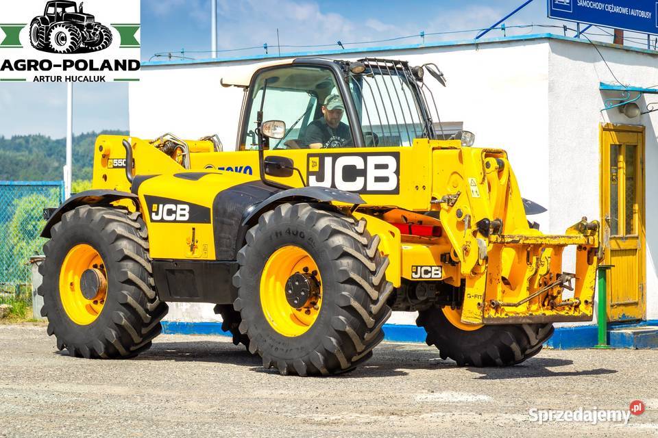 LADOWARKA TELESKOPOWA JCB 55080 AGRI PLUS 2012 nieuszkodzony Kudowa-Zdrój