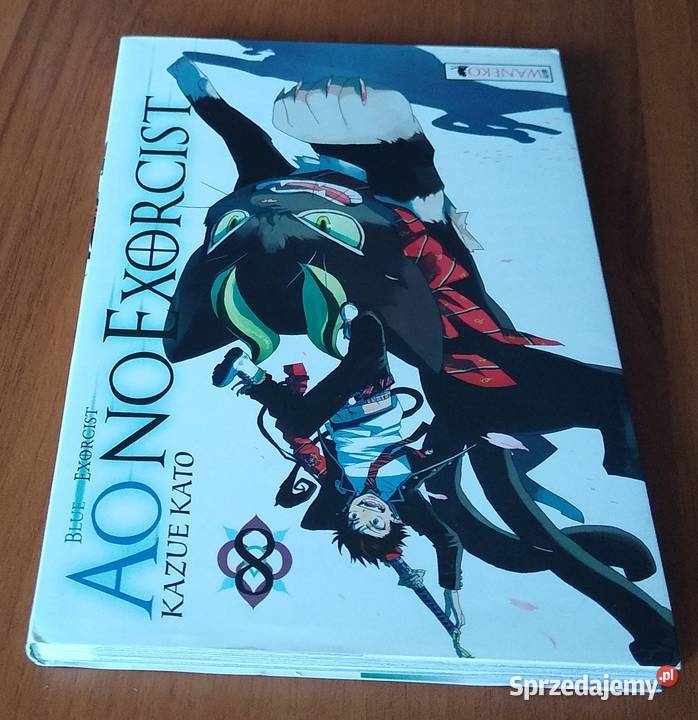 Ao no exorcist 8 Kazue Kato ISBN 9788363769529 pomorskie Gdańsk